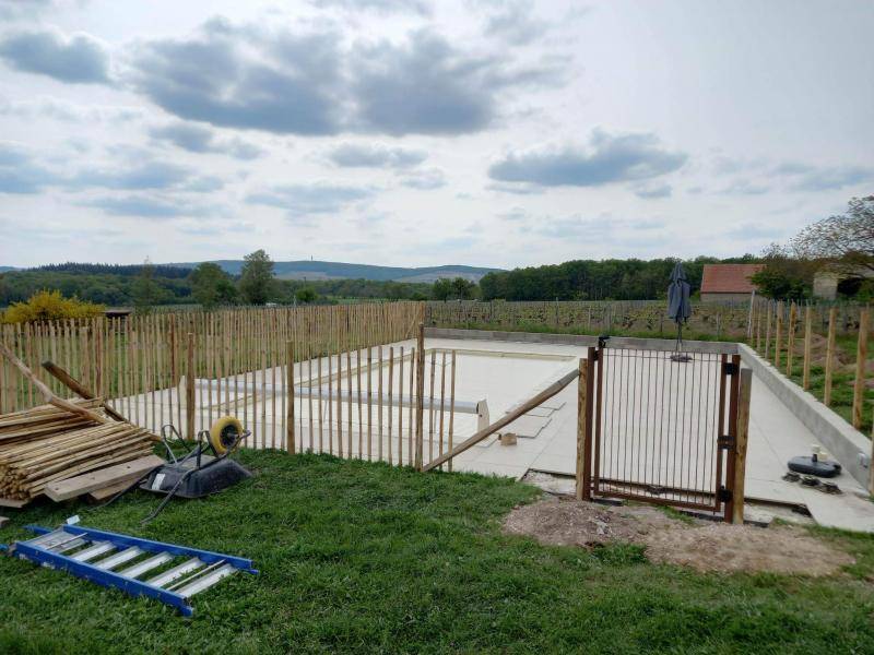 installation cloture jardin