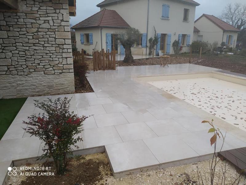 terrasse dalles