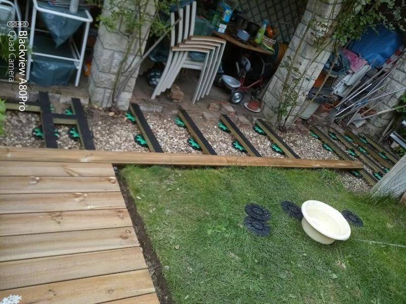 création terrasse