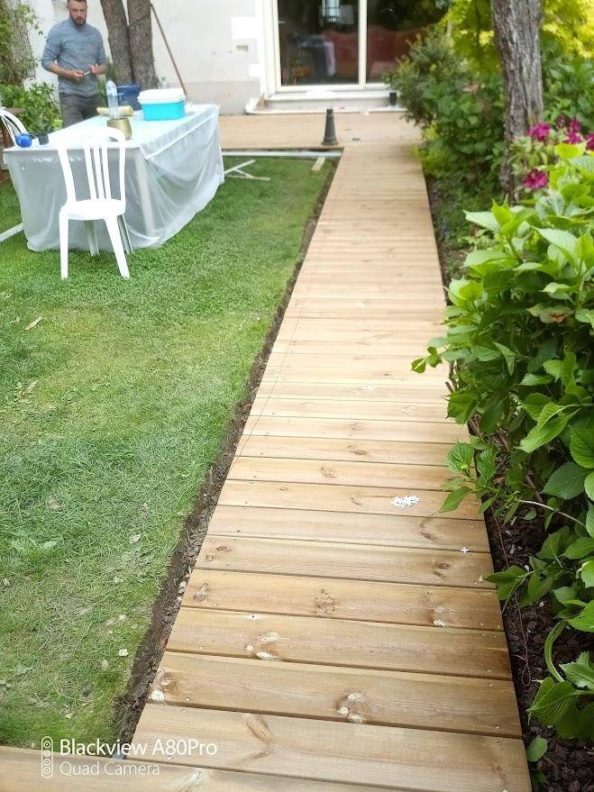 jardin terrasse bois